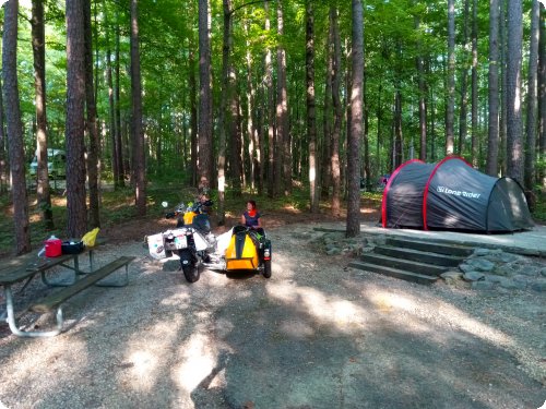 Endlich Ruhe! Celina Lake, IN, im Hoosier Natl. Forest