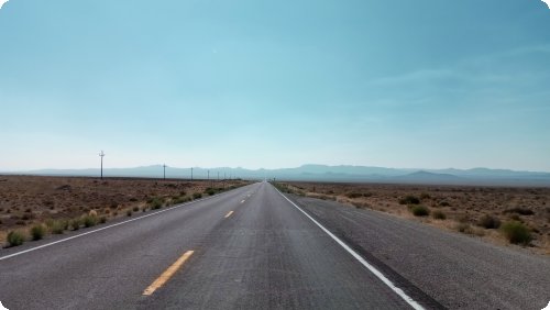 Mountains? On the ET-Highway in Nevada a rather secondary matter 