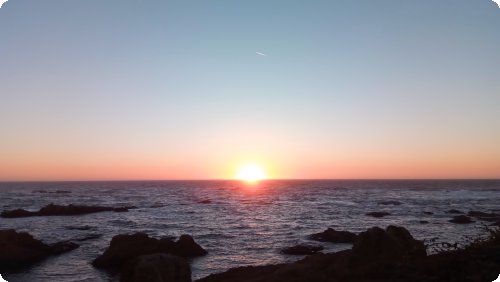 Fort Bragg: Glass Beach Sunset..