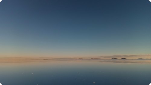 Ganz besonders weite Weite: Der Salar bei Dämmerung