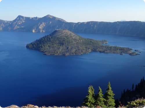 Mindblowing: Der Crater Lake.