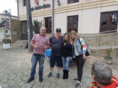 Jeff, Manolo, Angela und Ingrid