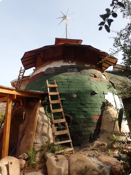 Das Lehmhaus von Alexander in San Agustin