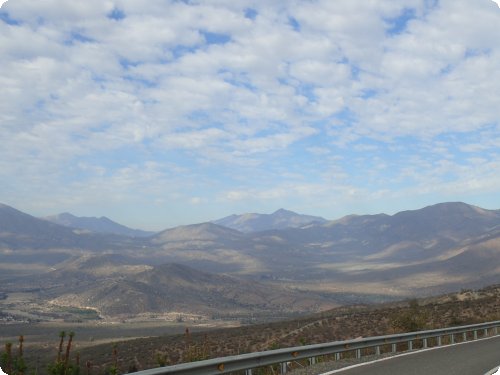 Auf dem Weg nach Valparaiso