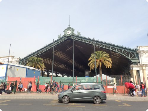 Ankunft in Santiago